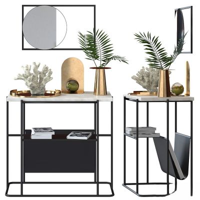 现代装饰柜,装饰架