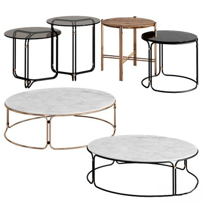 现代茶几,圆几,边几