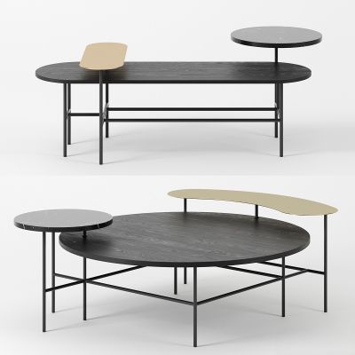 现代茶几,圆几,边几