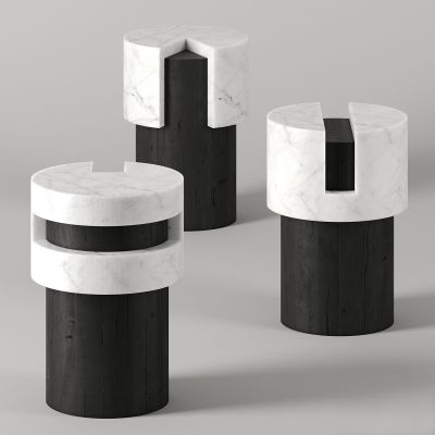 现代茶几,圆几,边几