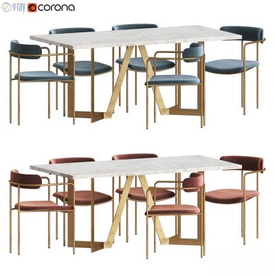现代餐桌椅