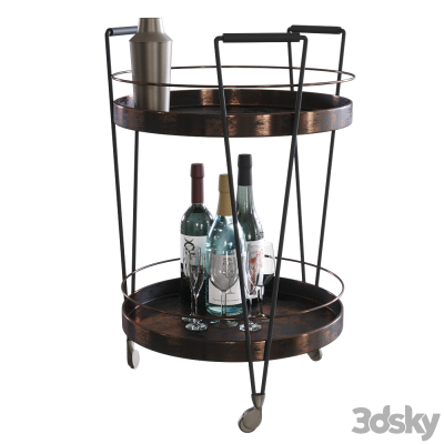 现代茶几,圆几,边几