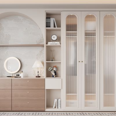 现代衣柜 梳妆台 现代衣帽间衣柜 服饰包包 衣服 箱包