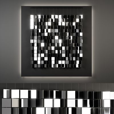 现代背景墙饰,软包