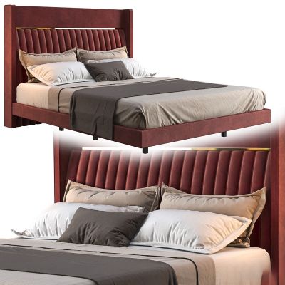 现代双人床