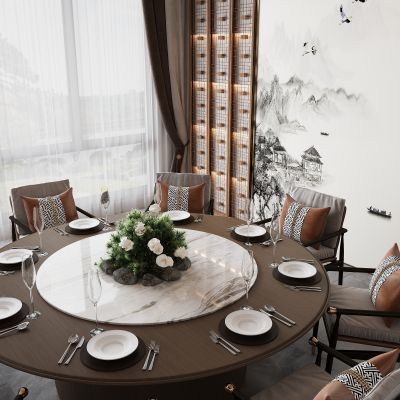 现代包厢 餐厅 包厢