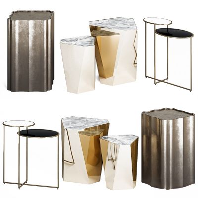 现代茶几,圆几,边几