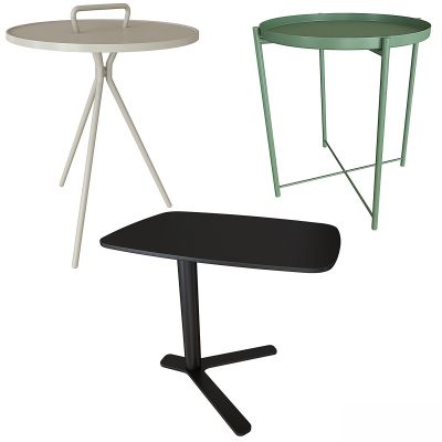 现代茶几,圆几,边几