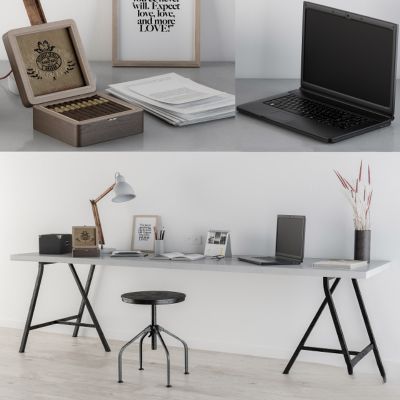 现代书桌椅