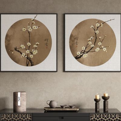 中式中古风装饰画挂画