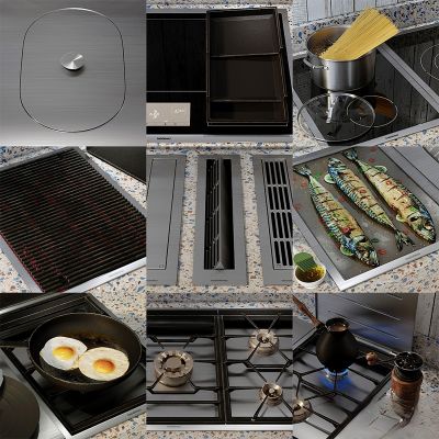 现代厨房器具食品