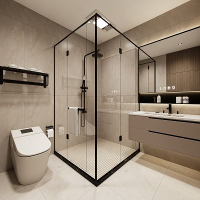 现代卧室，卧室，主人房，主卧