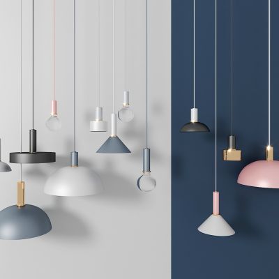 现代小吊灯组合