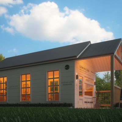 现代民宿 别墅 酒店 咖啡馆 奶茶店 太空舱