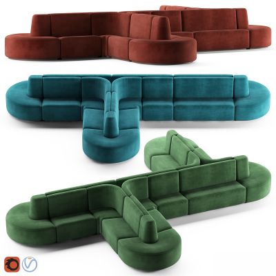 现代双人,多人沙发