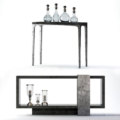 现代茶几,圆几,边几