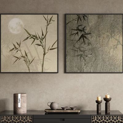 中式中古风装饰画挂画