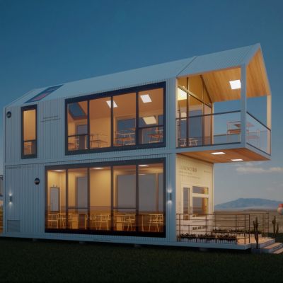 现代民宿 别墅 酒店 咖啡馆 奶茶店 太空舱