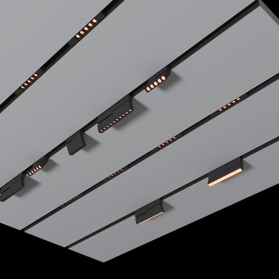 现代轨道灯射灯