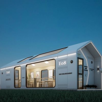 现代民宿 别墅 酒店 咖啡馆 奶茶店 太空舱