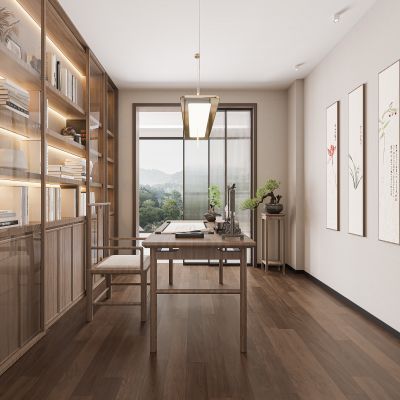 新中式书房