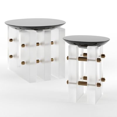 现代茶几,圆几,边几