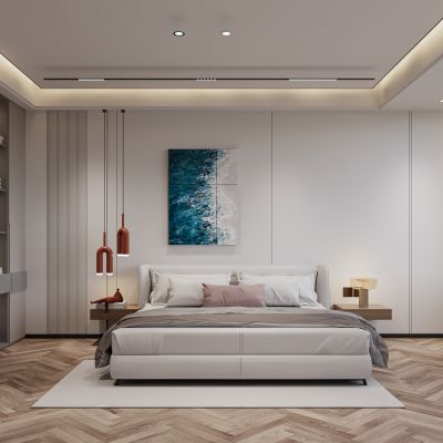 现代卧室
