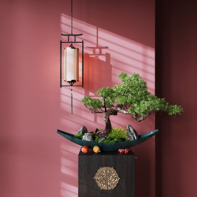 新中式风格_摆件_装饰品_陶瓷_书本221