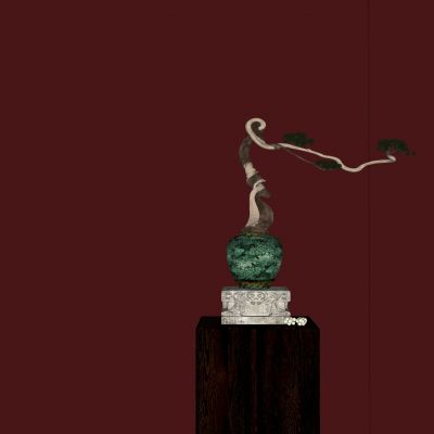 新中式风格_摆件_装饰品_陶瓷_书本221