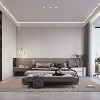 现代卧室