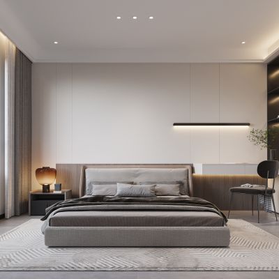 现代卧室