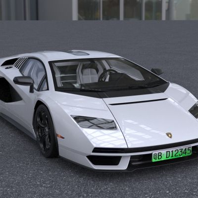 2022款兰博基尼超跑车汽车Countach