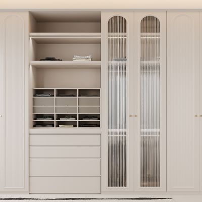 现代衣柜 梳妆台 现代衣帽间衣柜 服饰包包 衣服 箱包