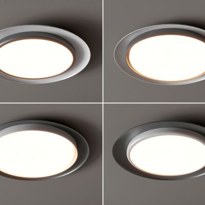 现代吸顶灯 圆形吸顶灯 几何 超薄  卧室 客厅 儿童房 简约