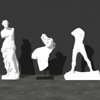 石膏人物雕塑欧式雕像摆件艺术装饰品女神维纳斯雕塑艺术品摆件儿室内摆件儿