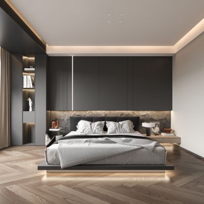 现代卧室