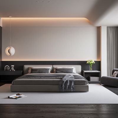 现代卧室