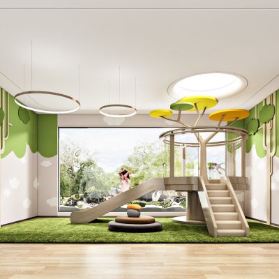 现代儿童娱乐区