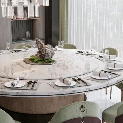 现代餐厅包间 包厢 餐厅