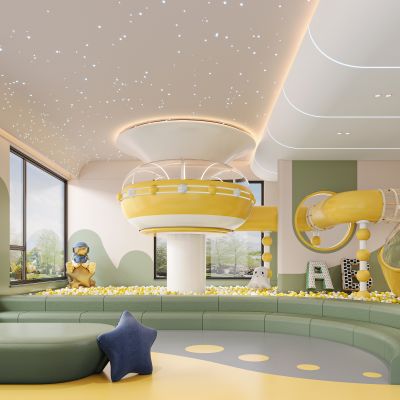 现代儿童娱乐区