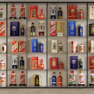 白酒组合酒柜