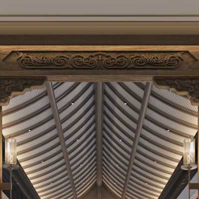 新中式售楼处接待前厅