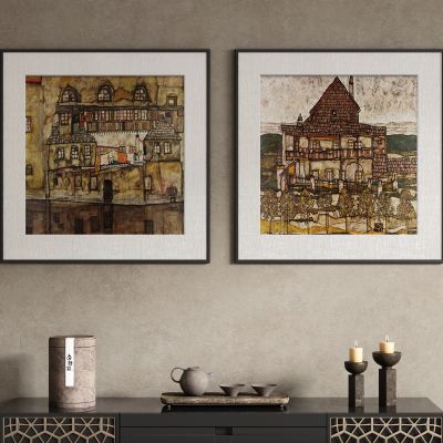 复古艺术画装饰画