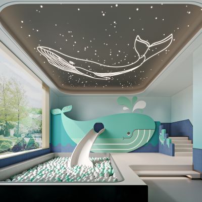 现代儿童娱乐区