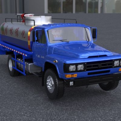 80年代东风经典140卡车洒水车