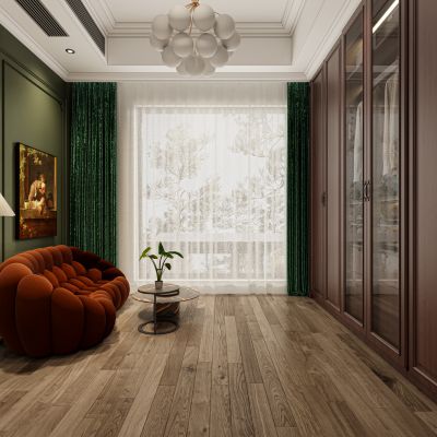 复古衣帽间，衣帽间，休闲区，沙发，衣柜