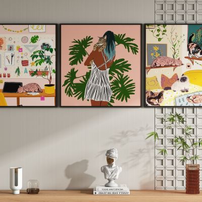 现代装饰画挂画