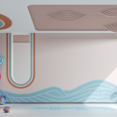 现代儿童娱乐区