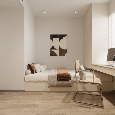 现代榻榻米卧室