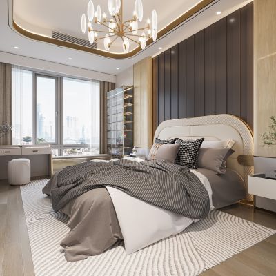 现代卧室